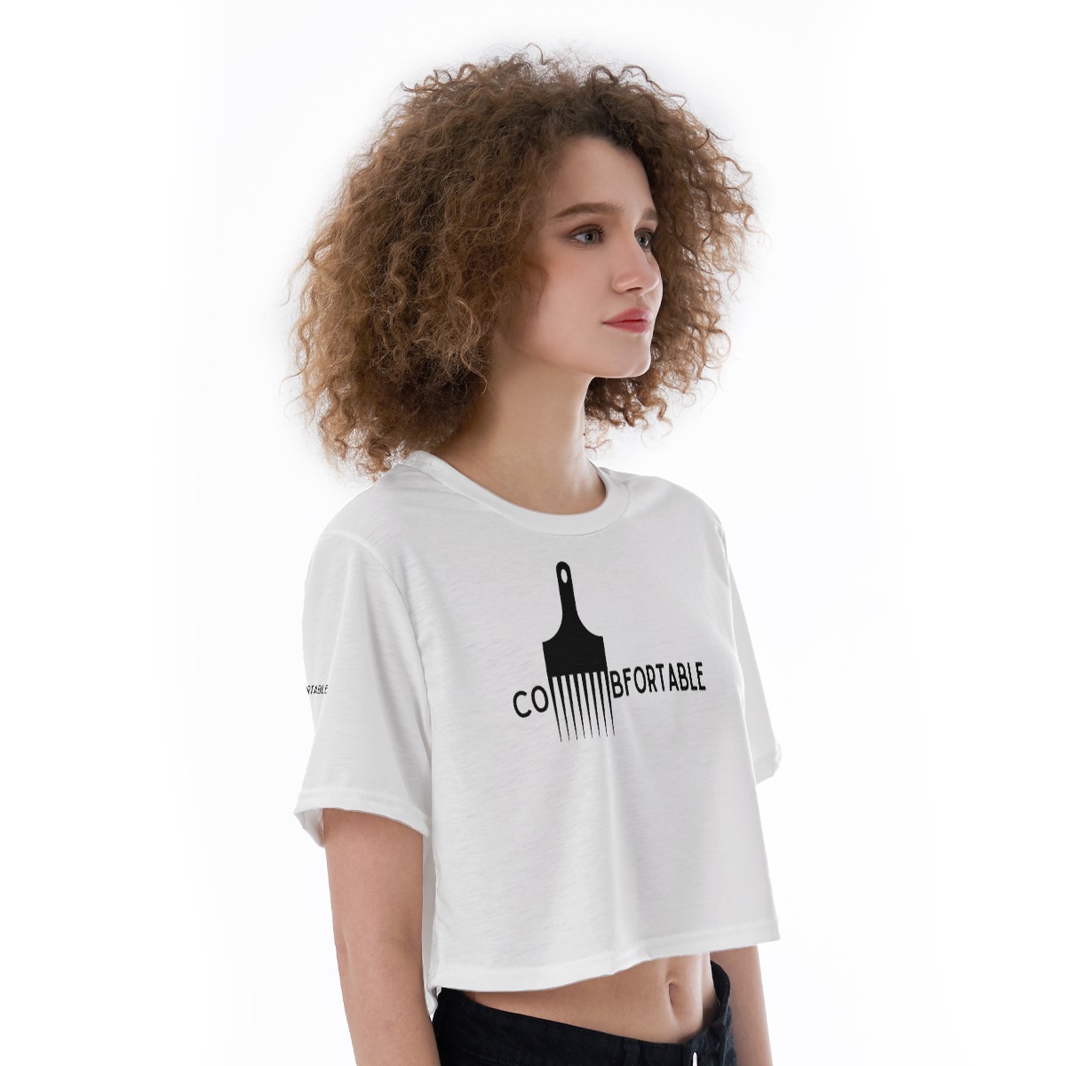 Women’s COMBfortable Cropped T-Shirt - Image 2